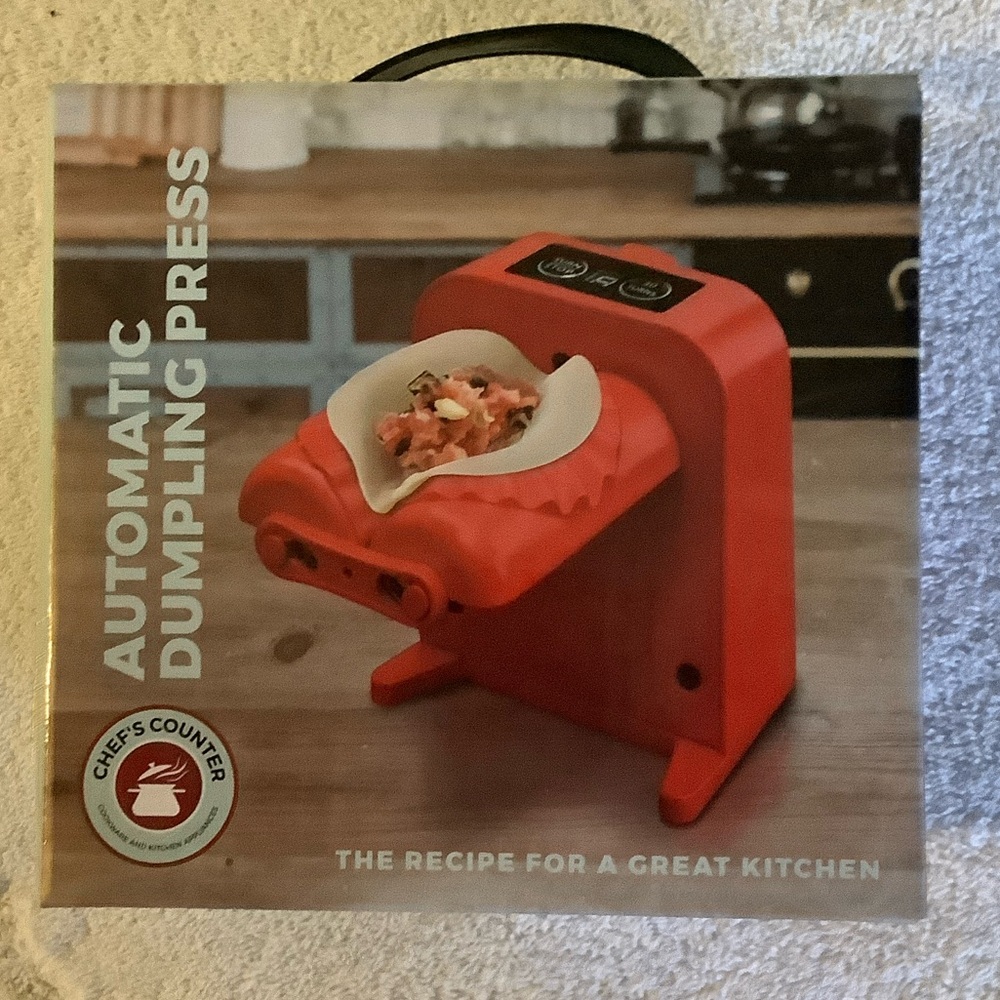 Automatic Dumpling Press - Red